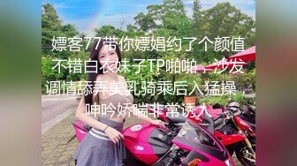 嫖客77带你嫖娼约了个颜值不错白衣妹子TP啪啪，沙发调情舔弄美乳骑乘后入猛操，呻吟娇喘非常诱人