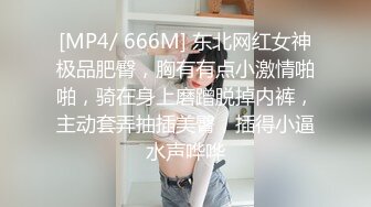 [MP4/ 666M] 东北网红女神极品肥臀，胸有有点小激情啪啪，骑在身上磨蹭脱掉内裤，主动套弄抽插美臀，插得小逼水声哗哗