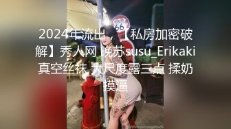 2024年流出，【私房加密破解】秀人网 晚苏susu_Erikaki真空丝袜 大尺度露三点 揉奶摸逼